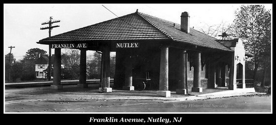 Nutley Historical Society photo collection: Erie RR Franklin Avenue Station