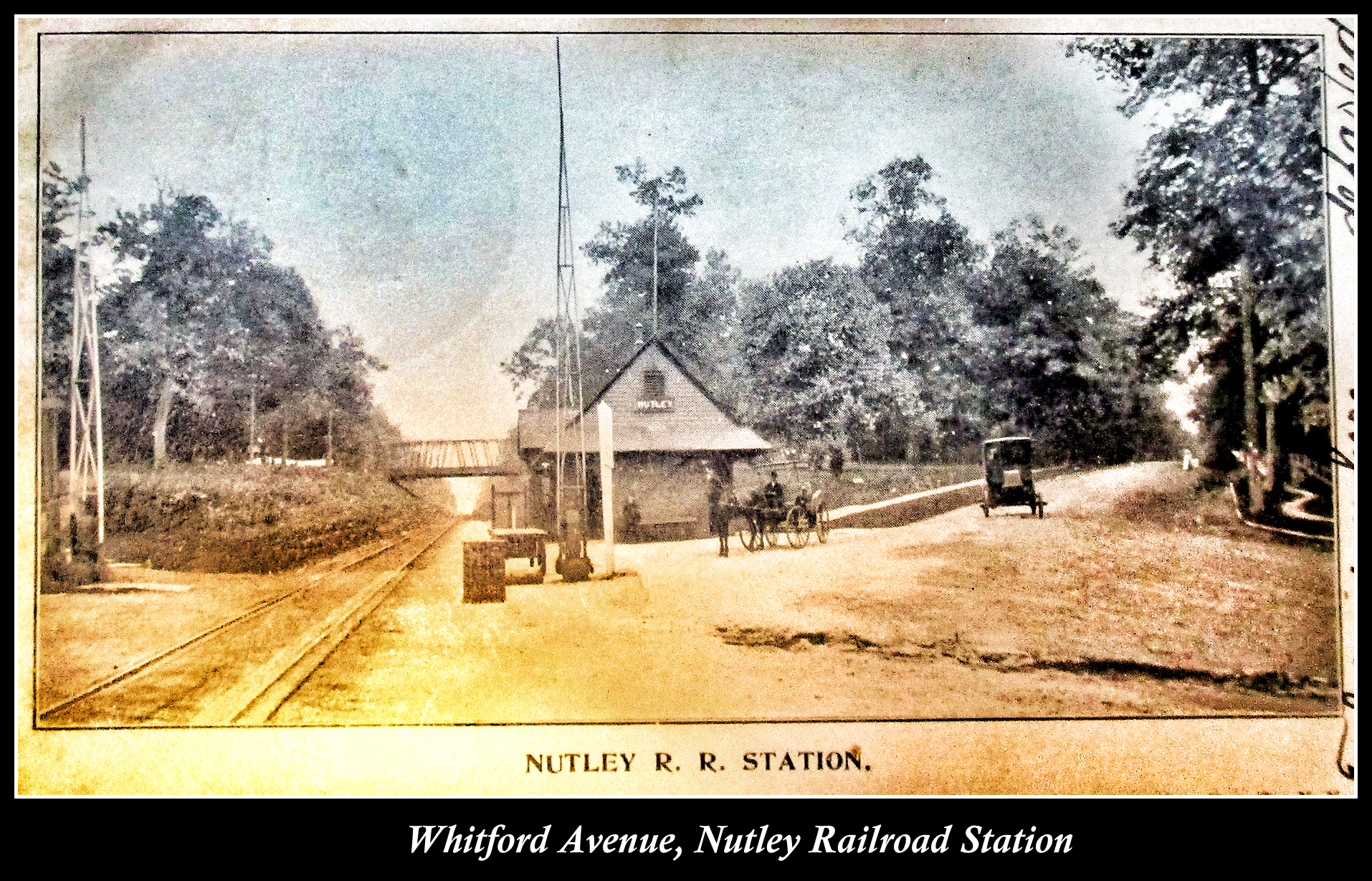 Whitford Avenue - Highfield Lane railroad station, Nutley NJ