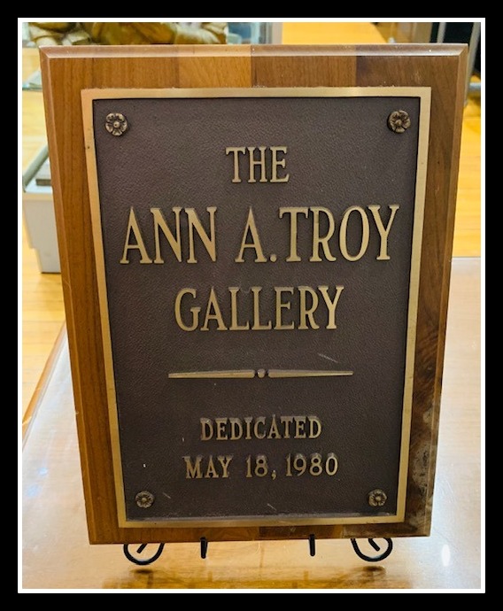 The Ann A. Troy Gallery, Nutley Museum, 2nd Floor