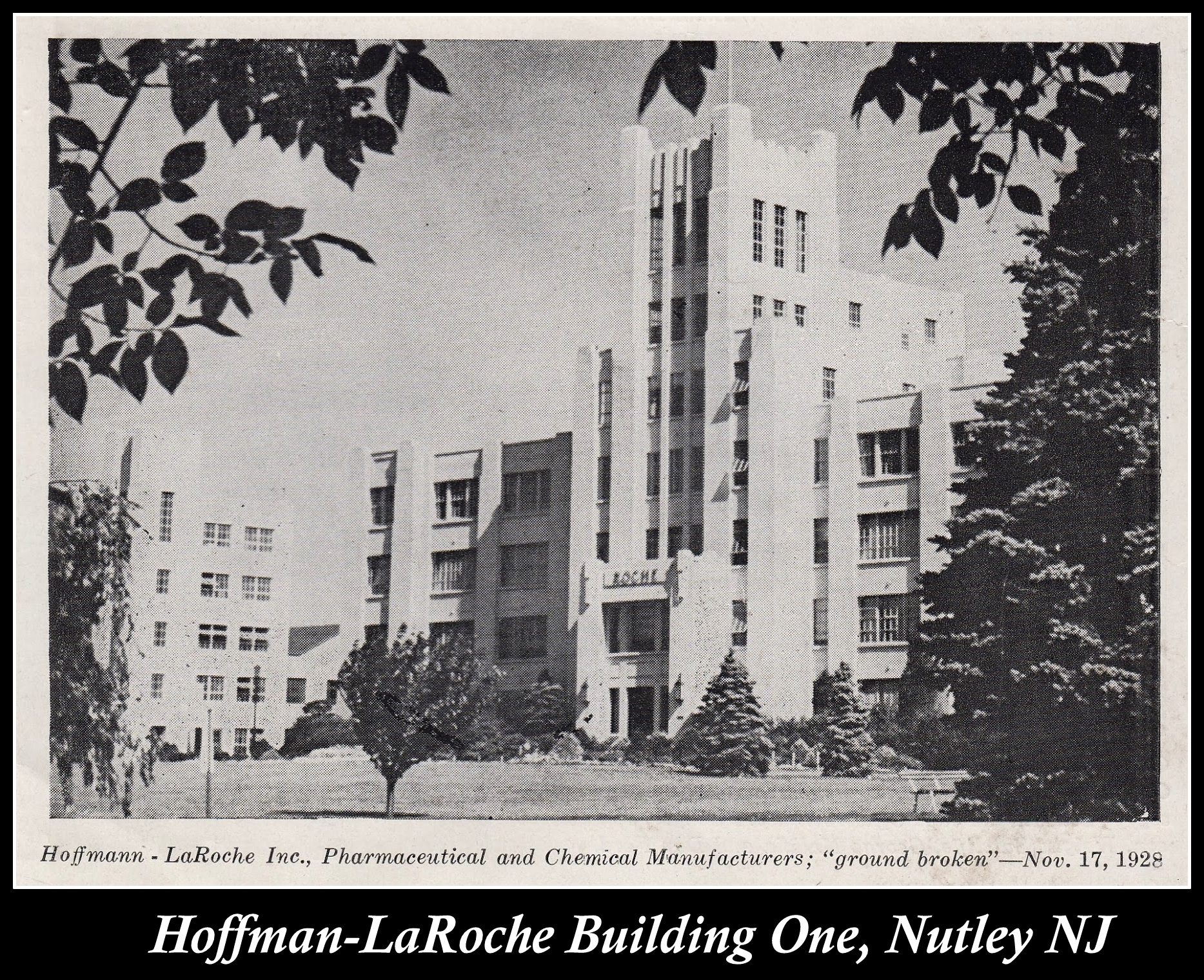 Hoffman-LaRoche building #1, Kingsland St, Nutley NJ, On3