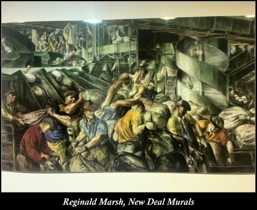 Nutley Enclosure artist Reginald Marsh, New Deal Murals